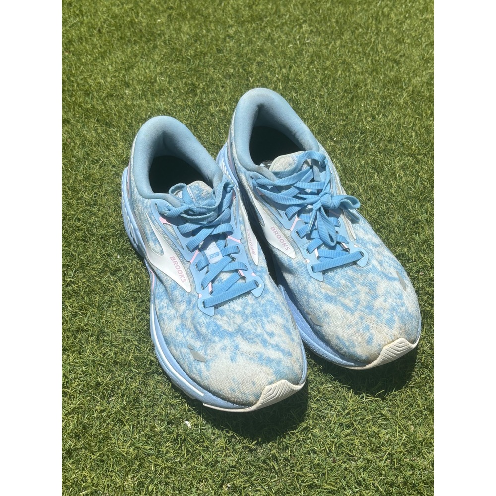 Brooks Adrenaline GTS 23 Womens Running Shoes Blue White Size 10.5 - Picture 8 of 14